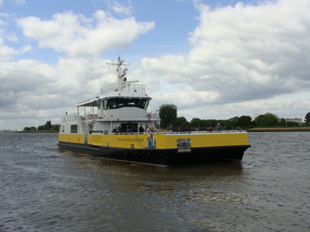 1 Marnix van Sint Aldegonde op de Schelde te Antwerpen 1e weekend in de vaart 23 5 2021